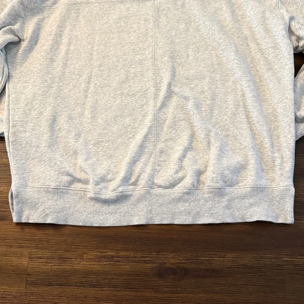 Disneyland Mickey Cutie Ghost 2025 Light Heather Gray Pullover Sweatshirt Large - Picture 14 of 15
